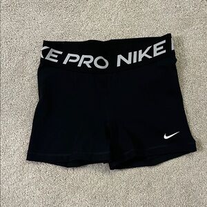 Nike Women's Black Athletic Shorts